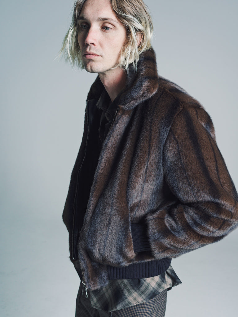 SALE／89%OFF】 ERNEST W.BAKER FAUX MINK VEST リアルファーベスト