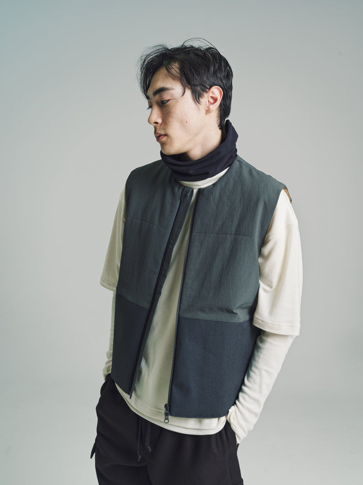 DPTO — Asphalt Grey Padded Vest