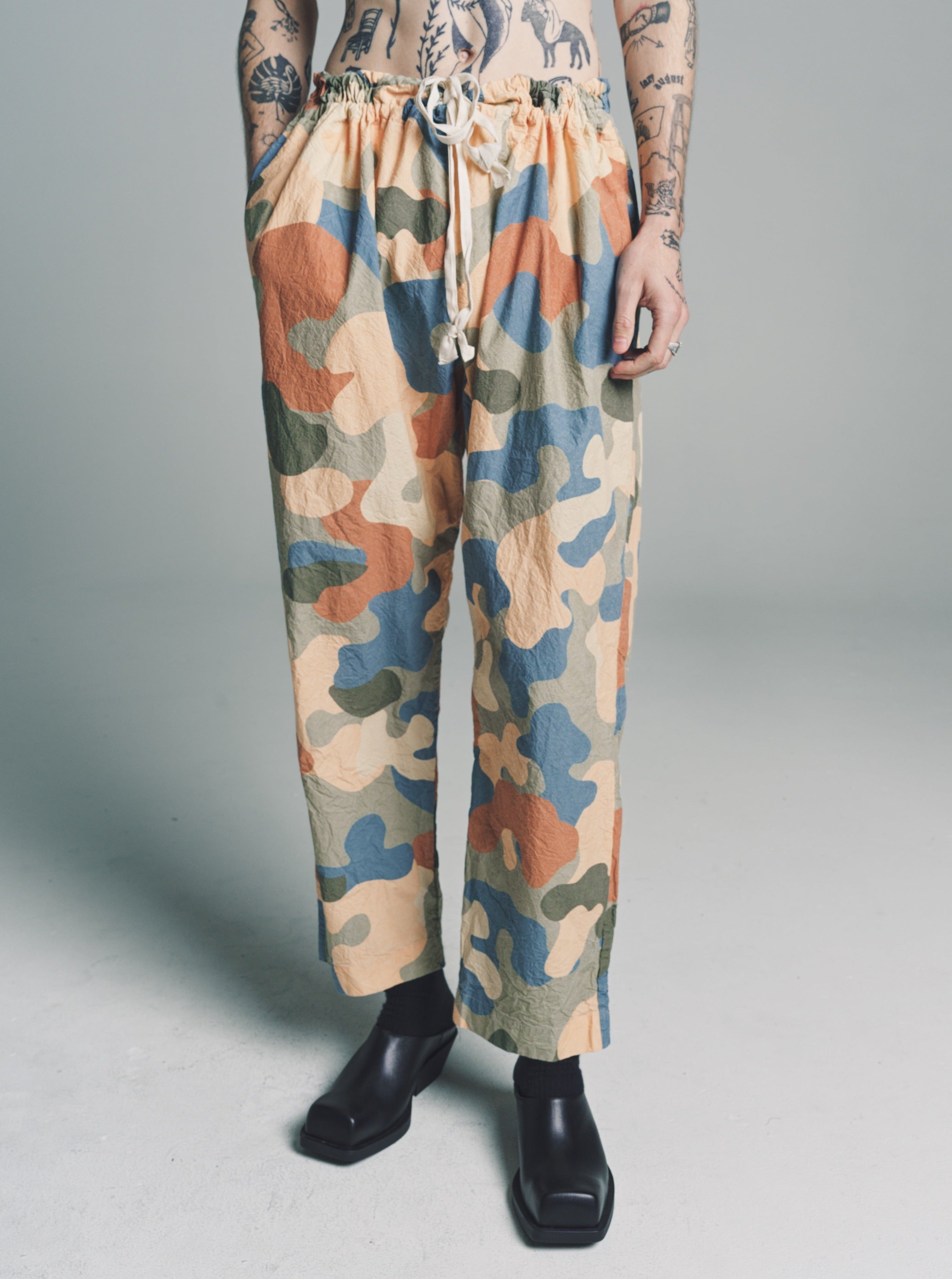 DPTO — Khaki Print Dannemark Pant