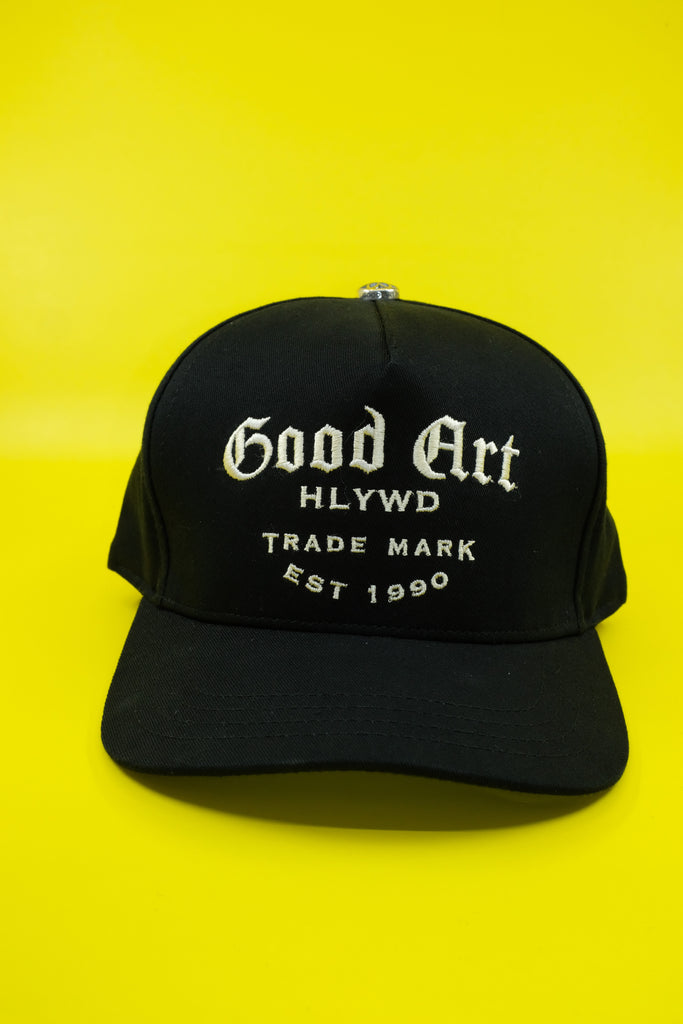 Black .925 Silver & Cotton High Crown Snapback Cap | Good Art HLYWD | DEPARTAMENTO