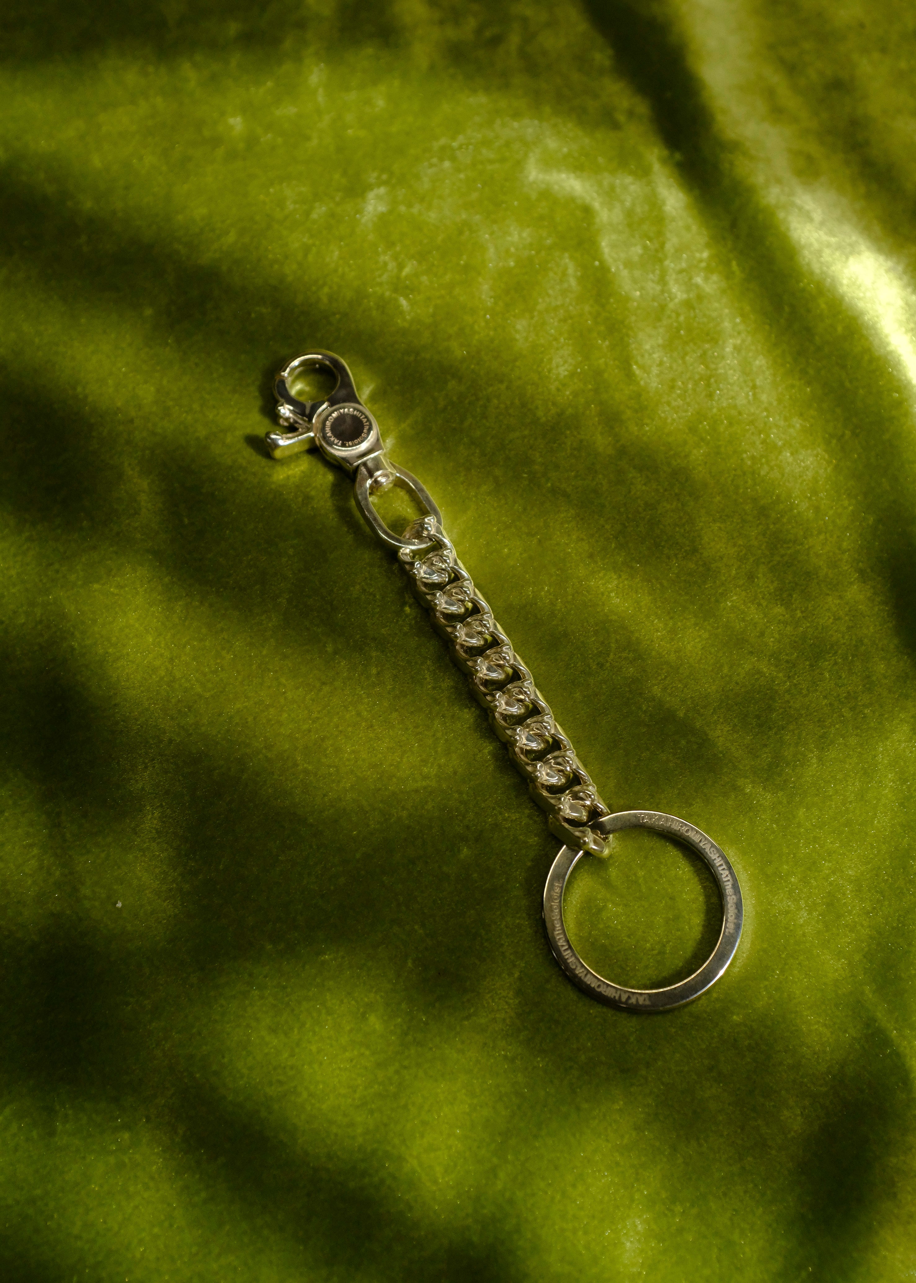 DPTO — .925 Silver Bone Shaped Key Chain