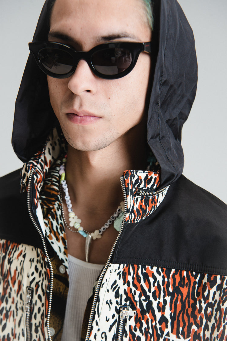 DPTO — Leopard Print Jacket Action Canvas