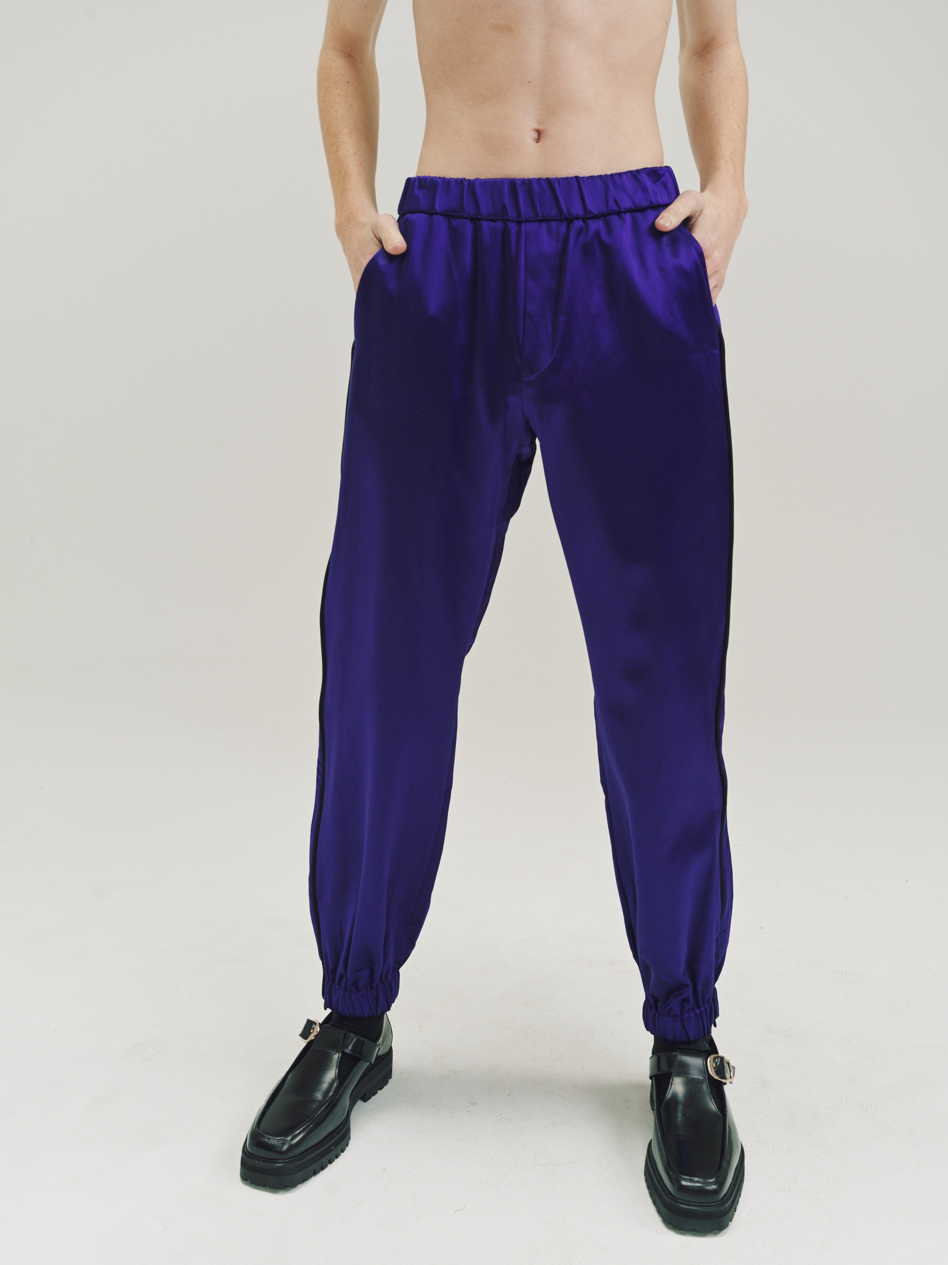 Buy online Purple Track Pants from Capris & Leggings for Women by Lango for  ₹505 at 0% off | 2024 Limeroad.com