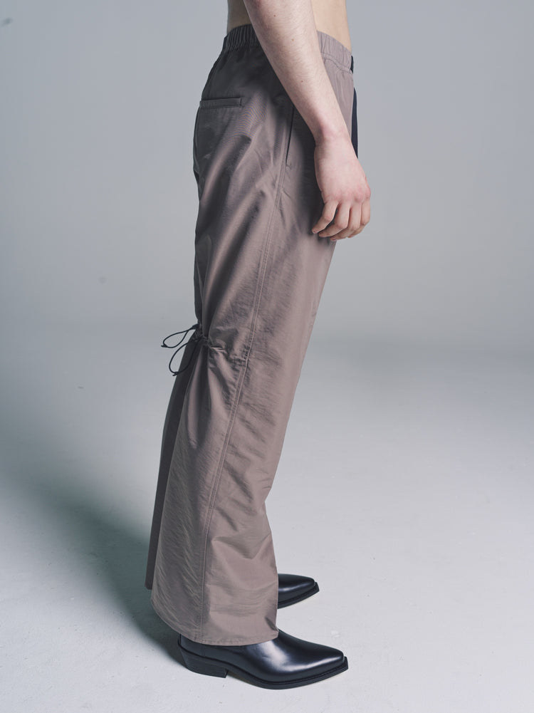 DPTO — Taupe Grace Nylon Wander Trouser