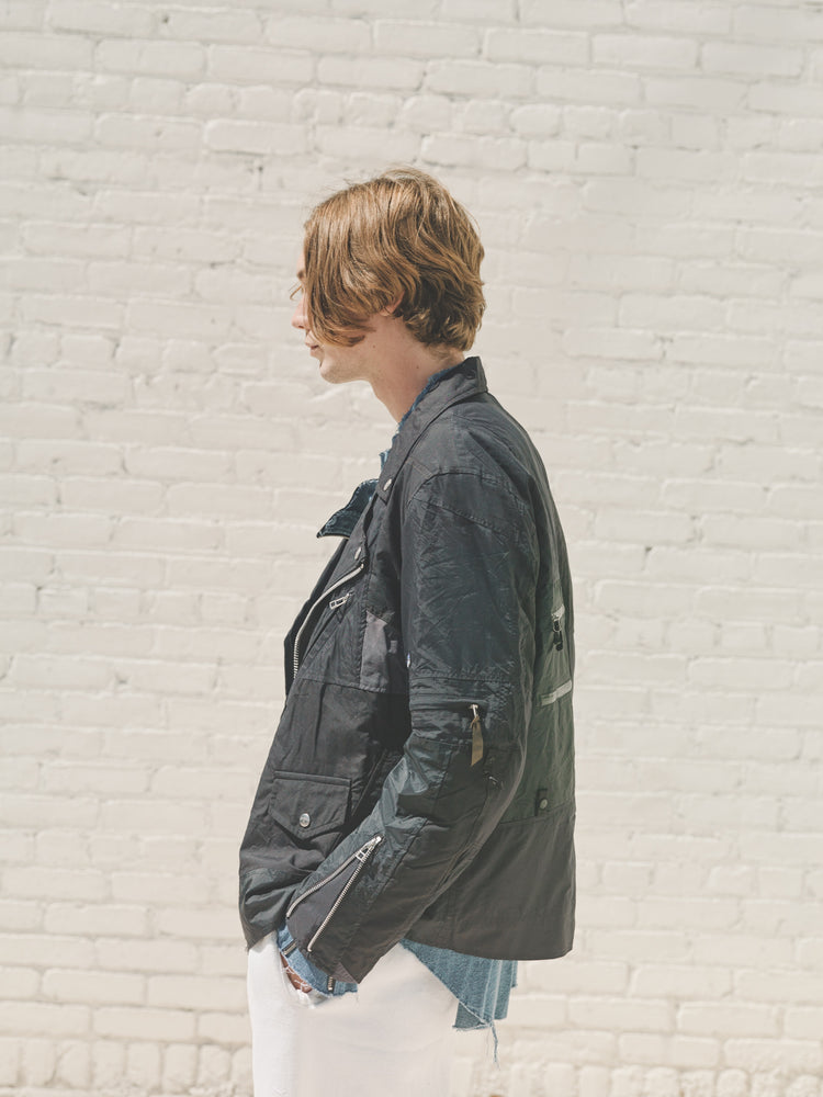 DPTO — Nylon Outdoor Oversized Riders Jacket