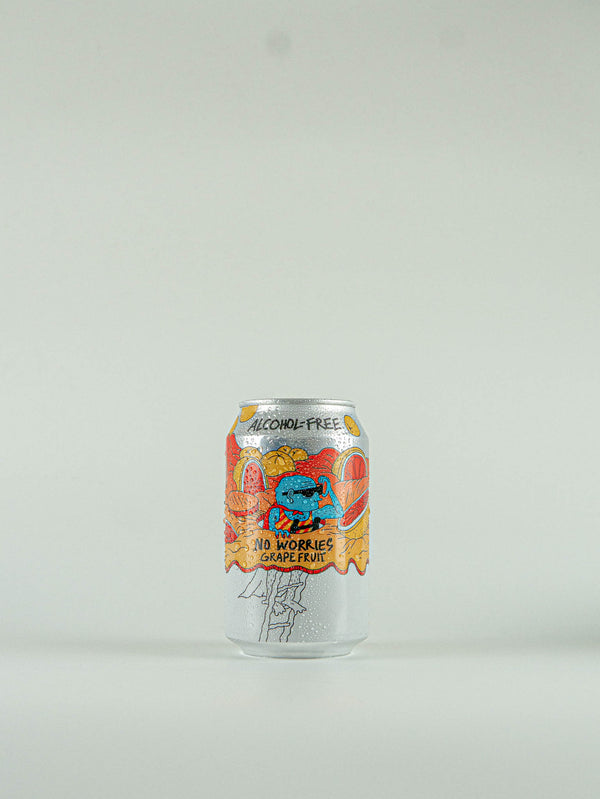 Lervig No Worries Grapefruit Alcohol Free IPA 0.5% - 330ml