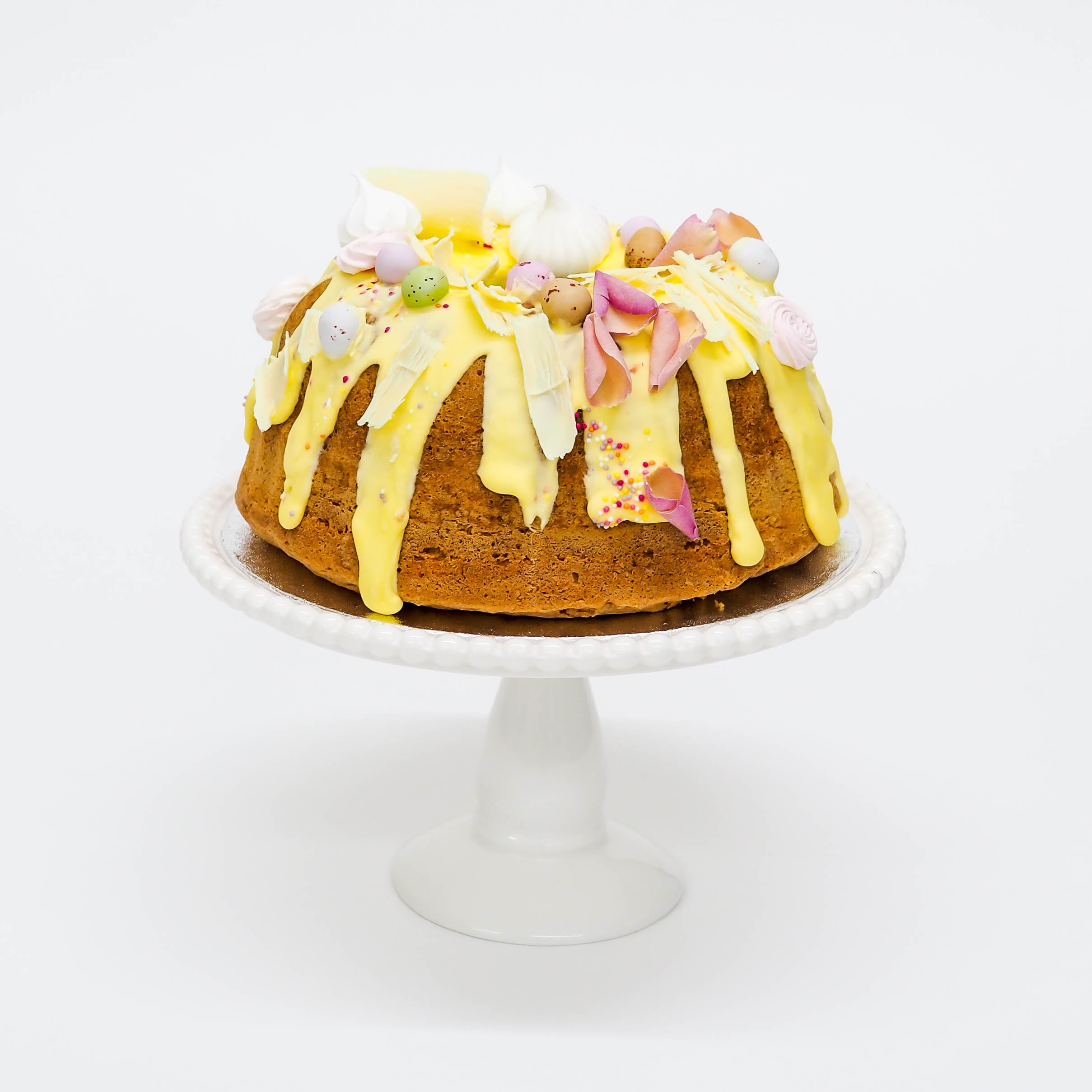  Lemon  Drizzle Easter Bundt Cake  Confection by Rosalind 