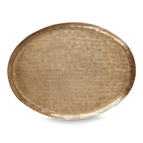 Donna Tray in Brass