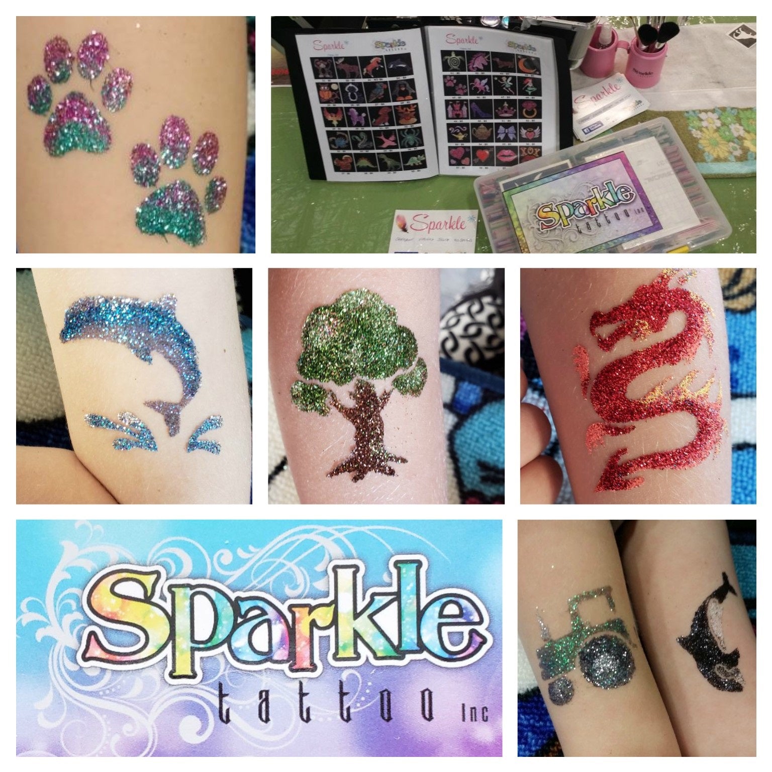 Festival Glitter & Chunky Glitter - Temporary Tattoo Store