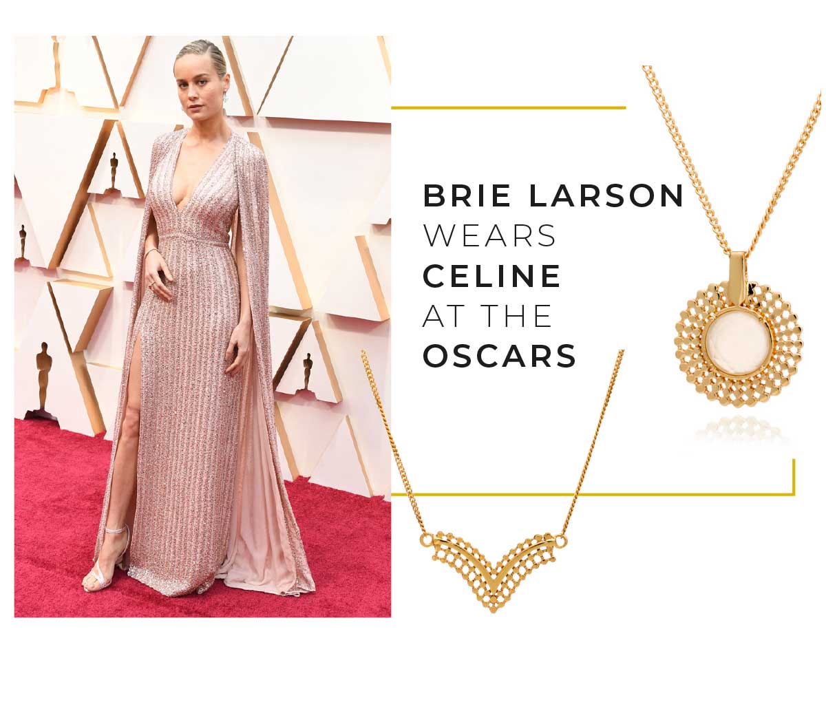 Brie Lawson at the Oscars 2020