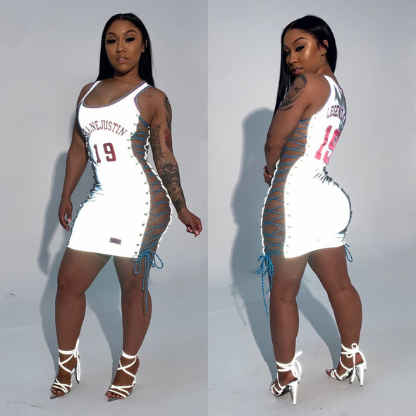 kash doll jersey dress