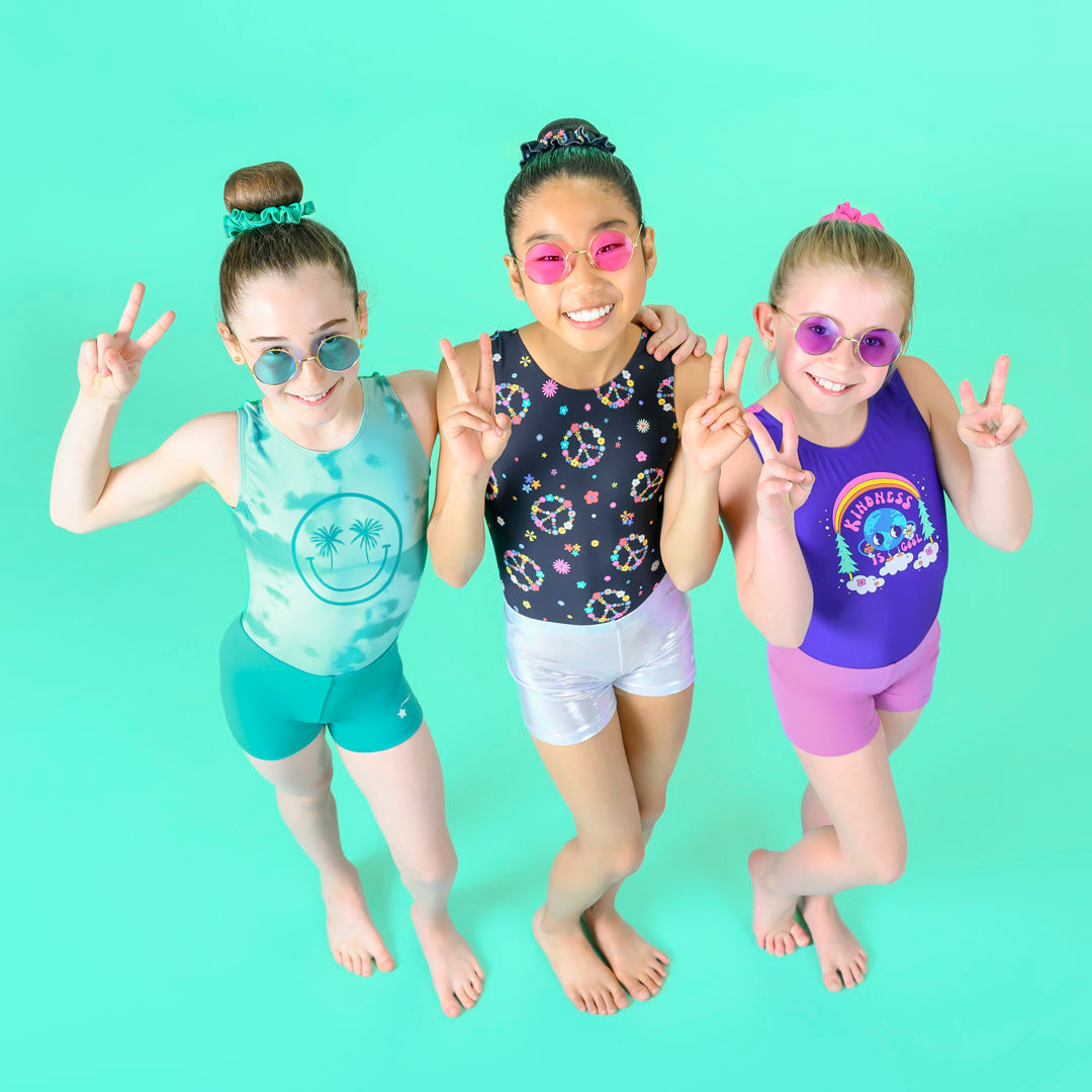 Trendy Earth Day leotards for girls by Destira, 2024
