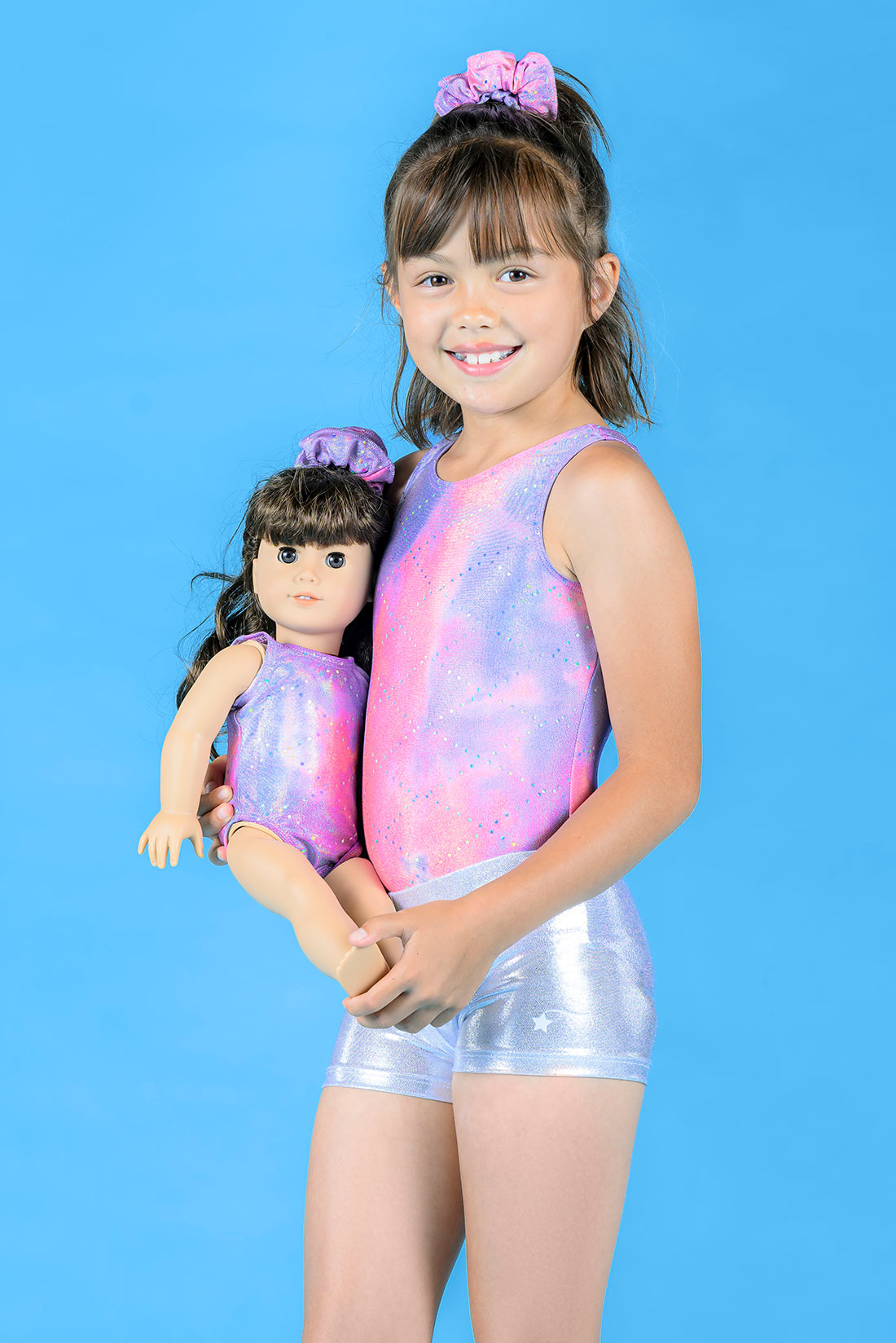 Destira Children's Mermaid Hair Don't Care Gymnastics Leotard