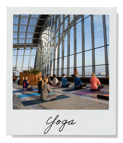 Morning Yoga at Sky Garden