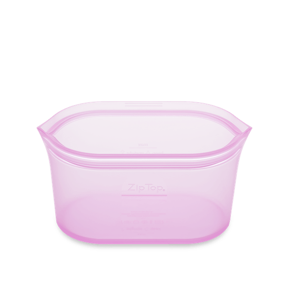 Zip Top | Medium Reusable Silicone Dish - Lavender | A Little Find