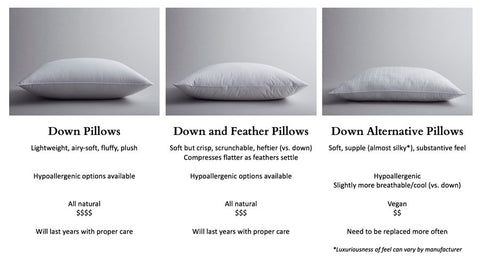 pillow, down, feather, comfort