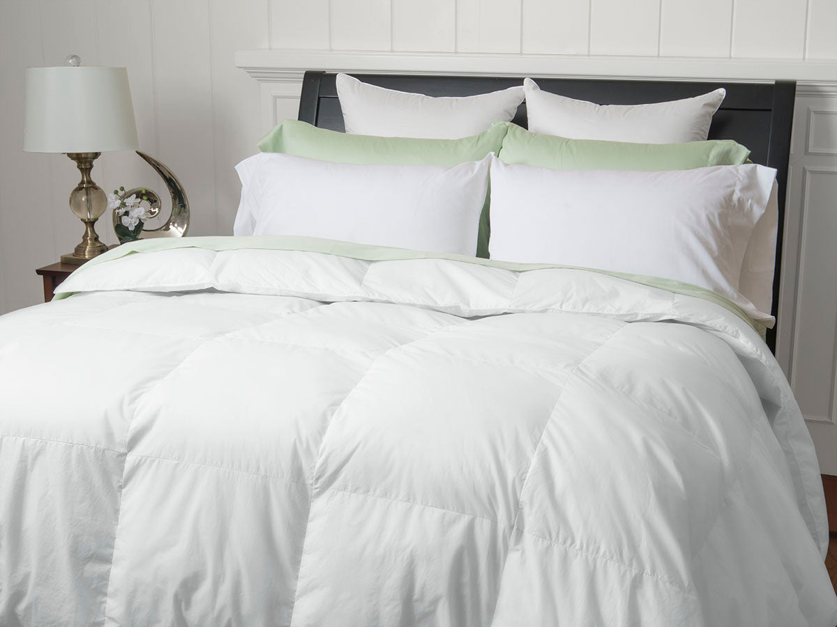 European Classic Ii Heavy Weight White Goose Down 400 Thread Count