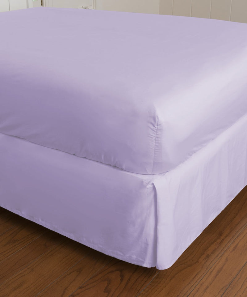 Warm Things Home 300 Thread Count Cotton Sateen Fitted Bottom Sheet