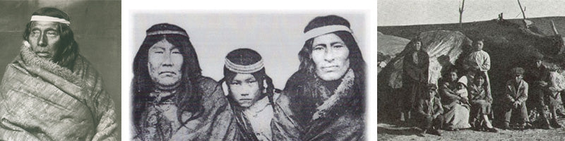 Retrato de Tehuelches, pueblo originario en Chile