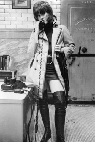 Jane Fonda Trench Coat