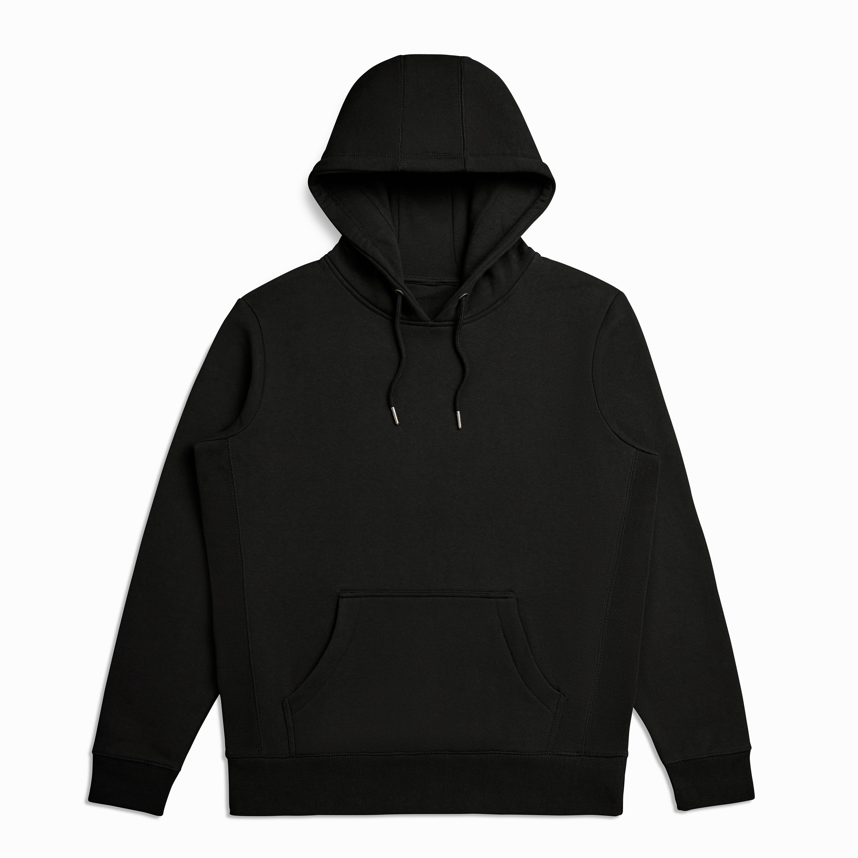 Black GOTS® Organic Cotton Hooded Sweatshirt — Original Favorites