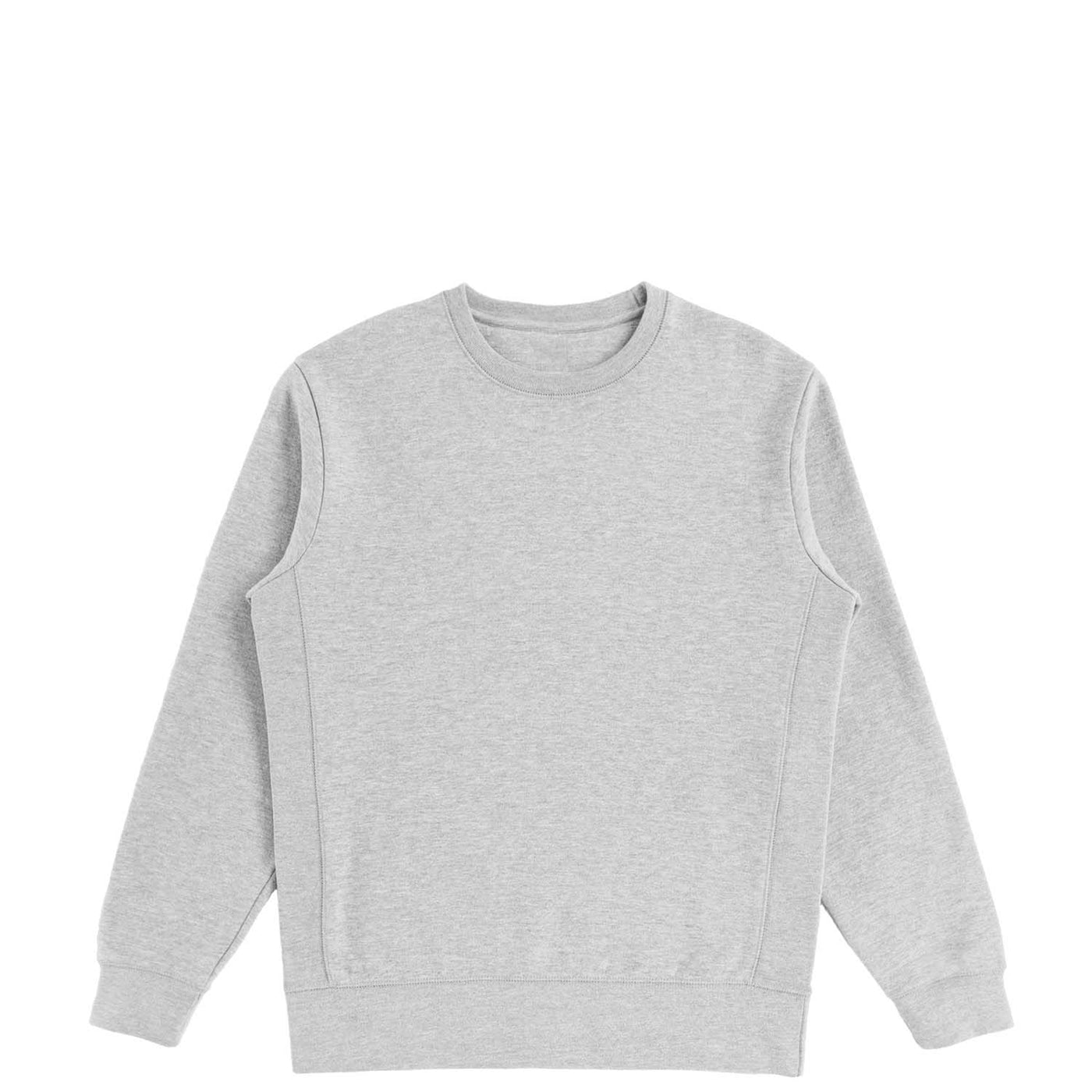 Heather Grey GOTS® Organic Cotton Crewneck Sweatshirt — Original Favorites