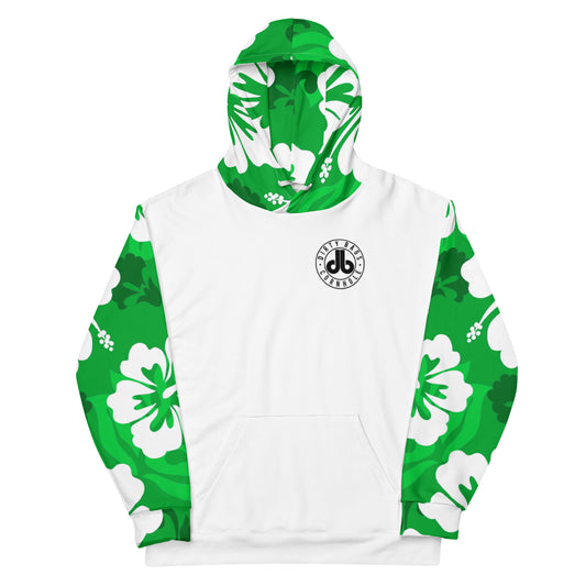 db Hawaiian Themed Hoodie (Green)