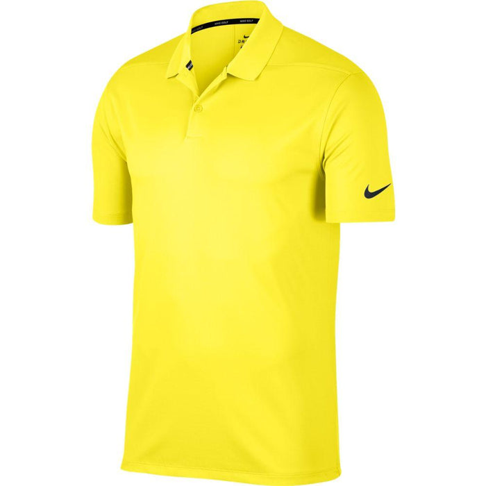 Nike Dri Fit Polo Victory Solid 891881 Yellow Strike Black 765