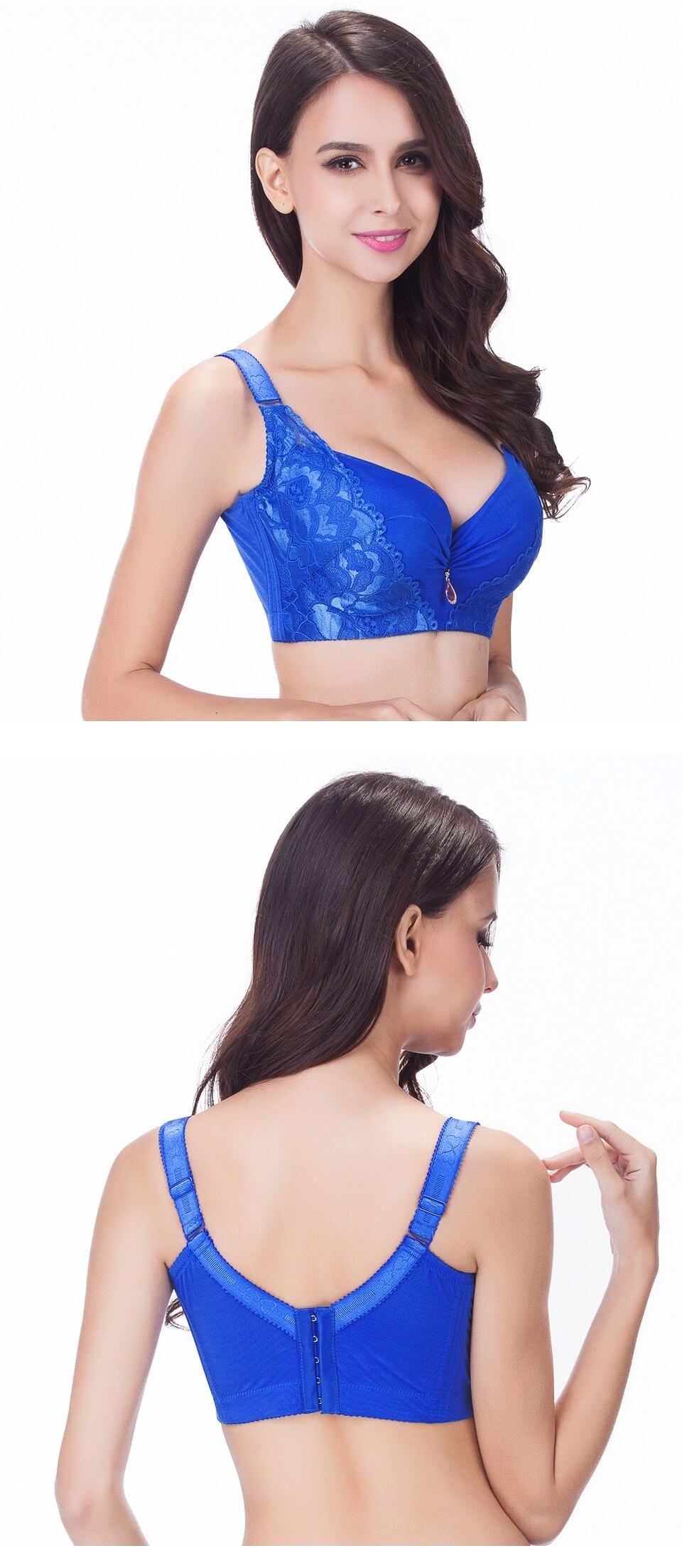 The U-shaped back Underwire Lace Bra