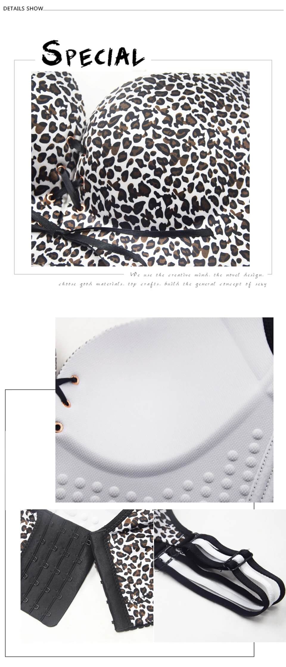 details of "Add Two Cups" Plus Size Smooth Wireless Bra