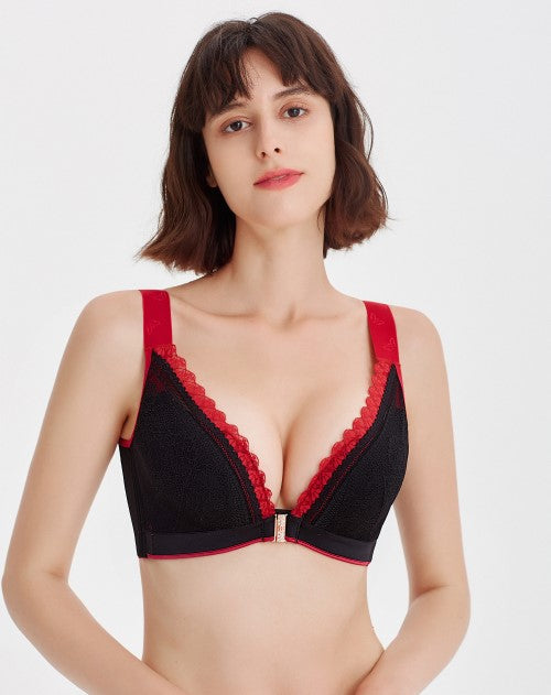 FallSweet front closure wireless bra