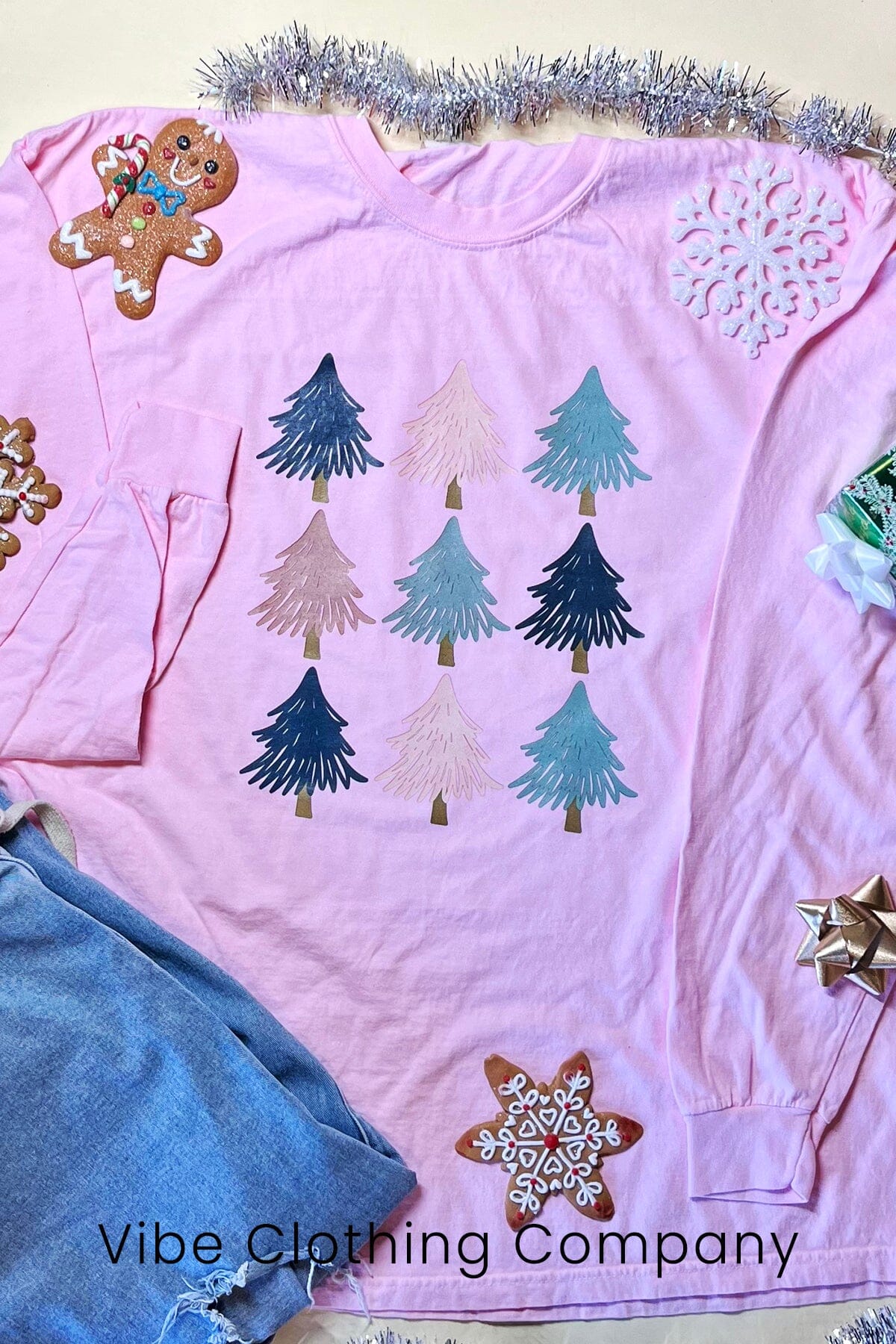 Pastel Trees Graphic Tee