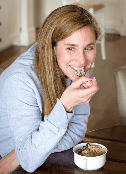 kara goucher eats oatmeal telos