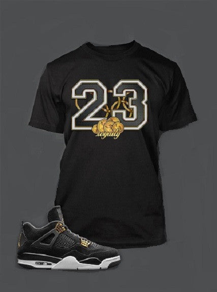 black and gold jordan t shirts