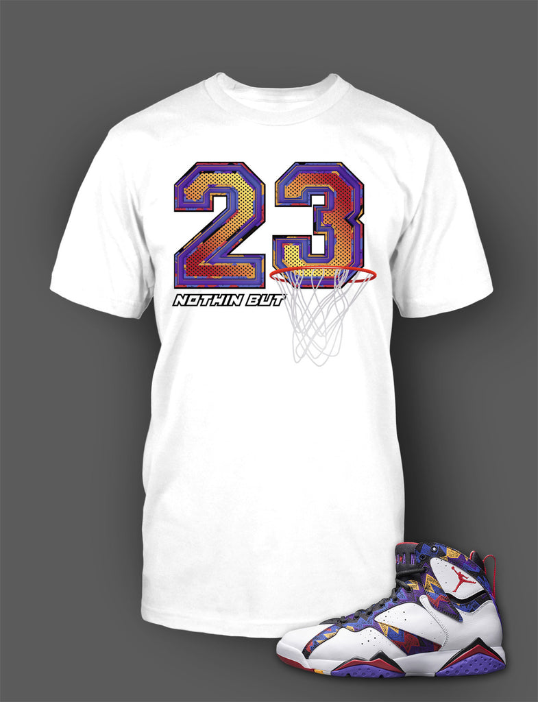 T Shirt To Match Retro Air Jordan 7 