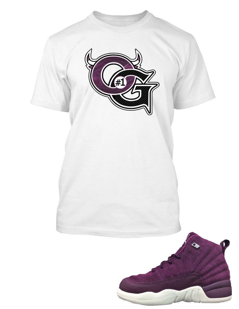 jordan 12 bordeaux shirt