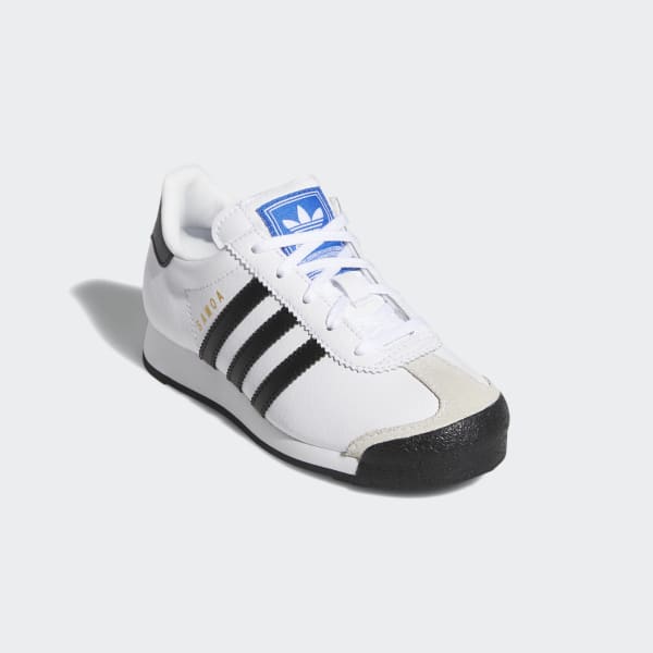 adidas samoa white and black