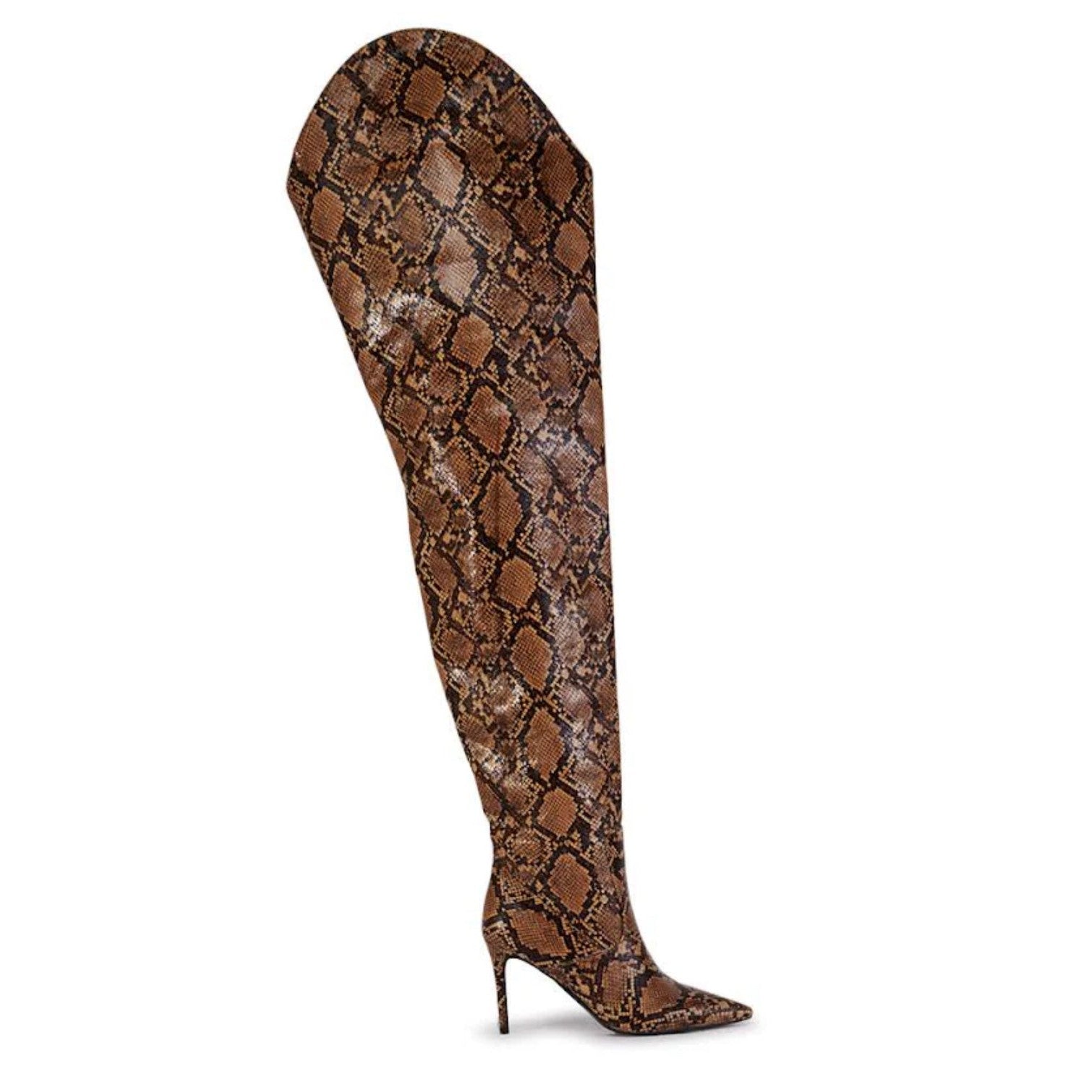 Zoey Snakeskin Boot - DreamKloset product image