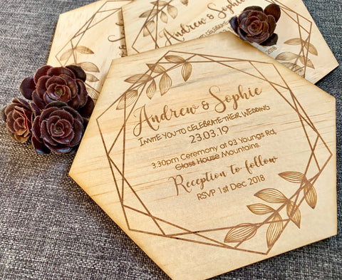 engraved wedding invitations wood        <h3 class=