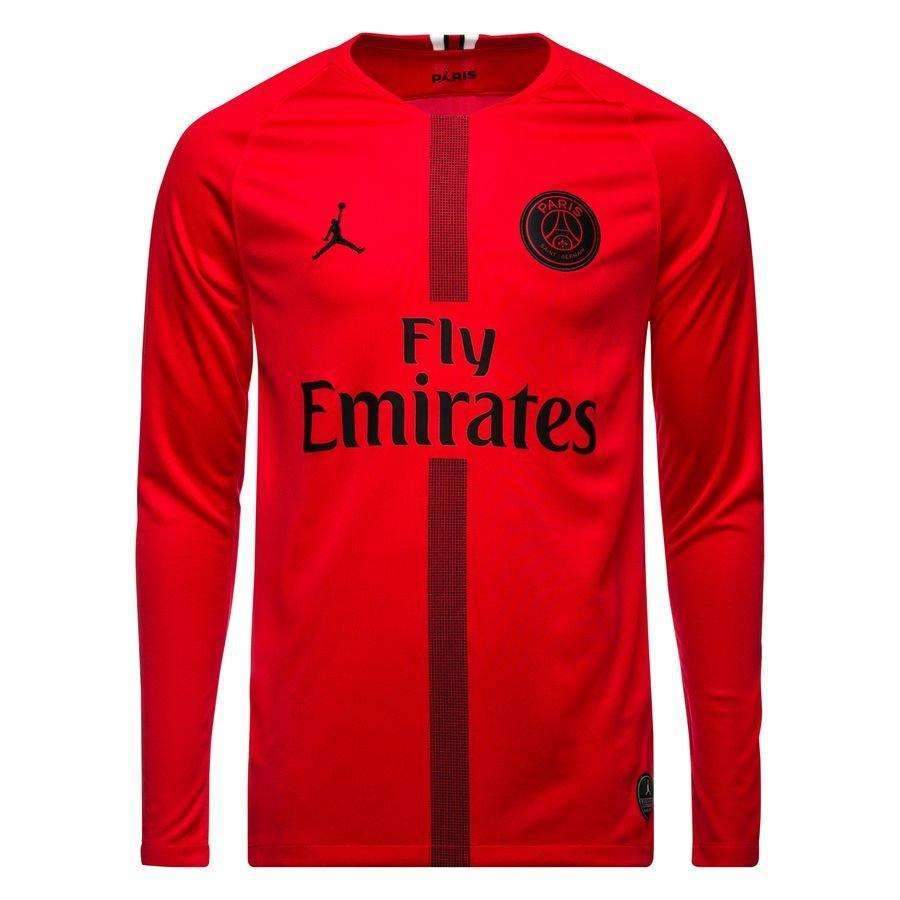 psg jordan jersey red