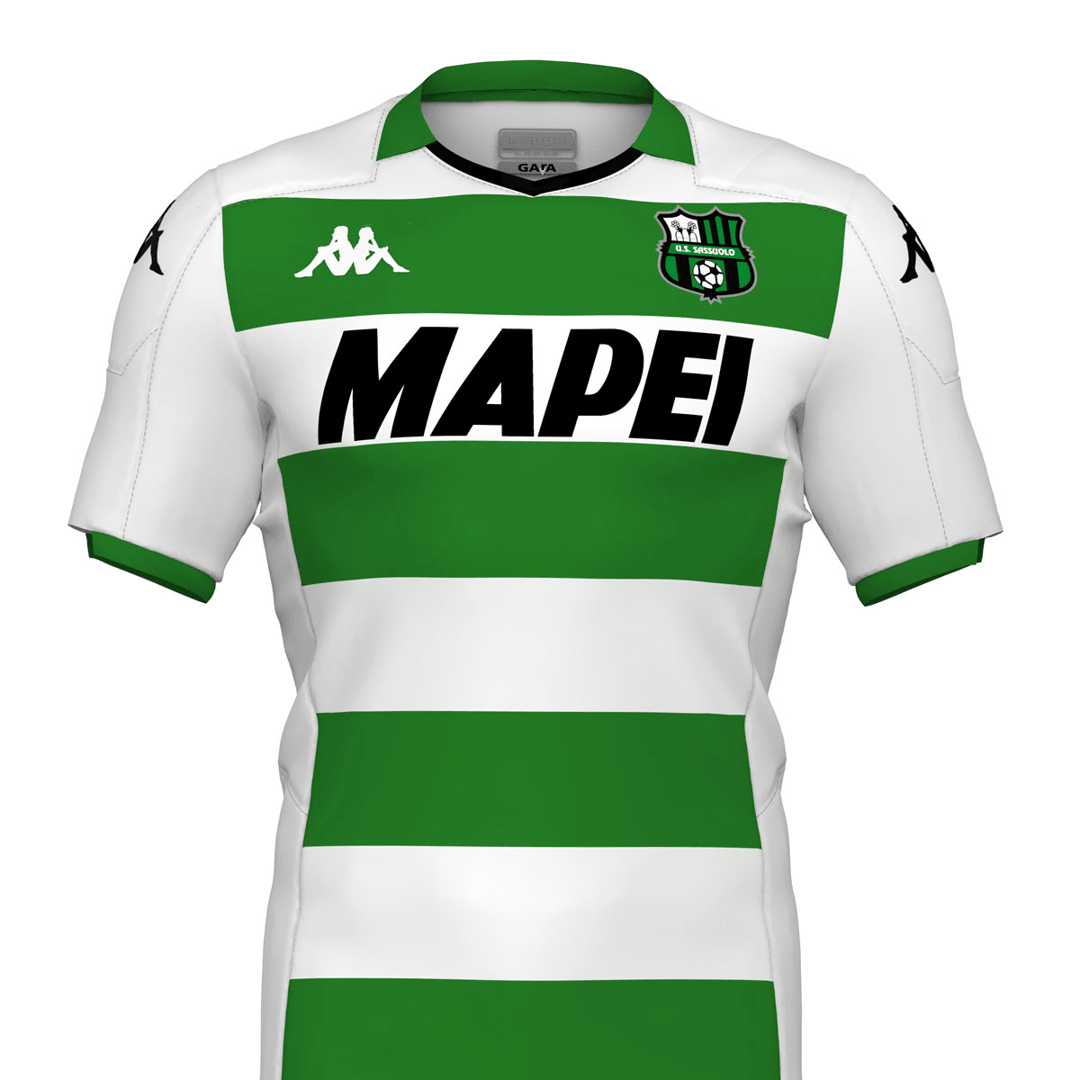 Us Sassuolo Calcio Football Club Away Carlo Rossi Kappa 2019 20 Replica Fútbol Soccer Kit Calcio Shirt Jersey Fussball Camisa Futebol Camiseta