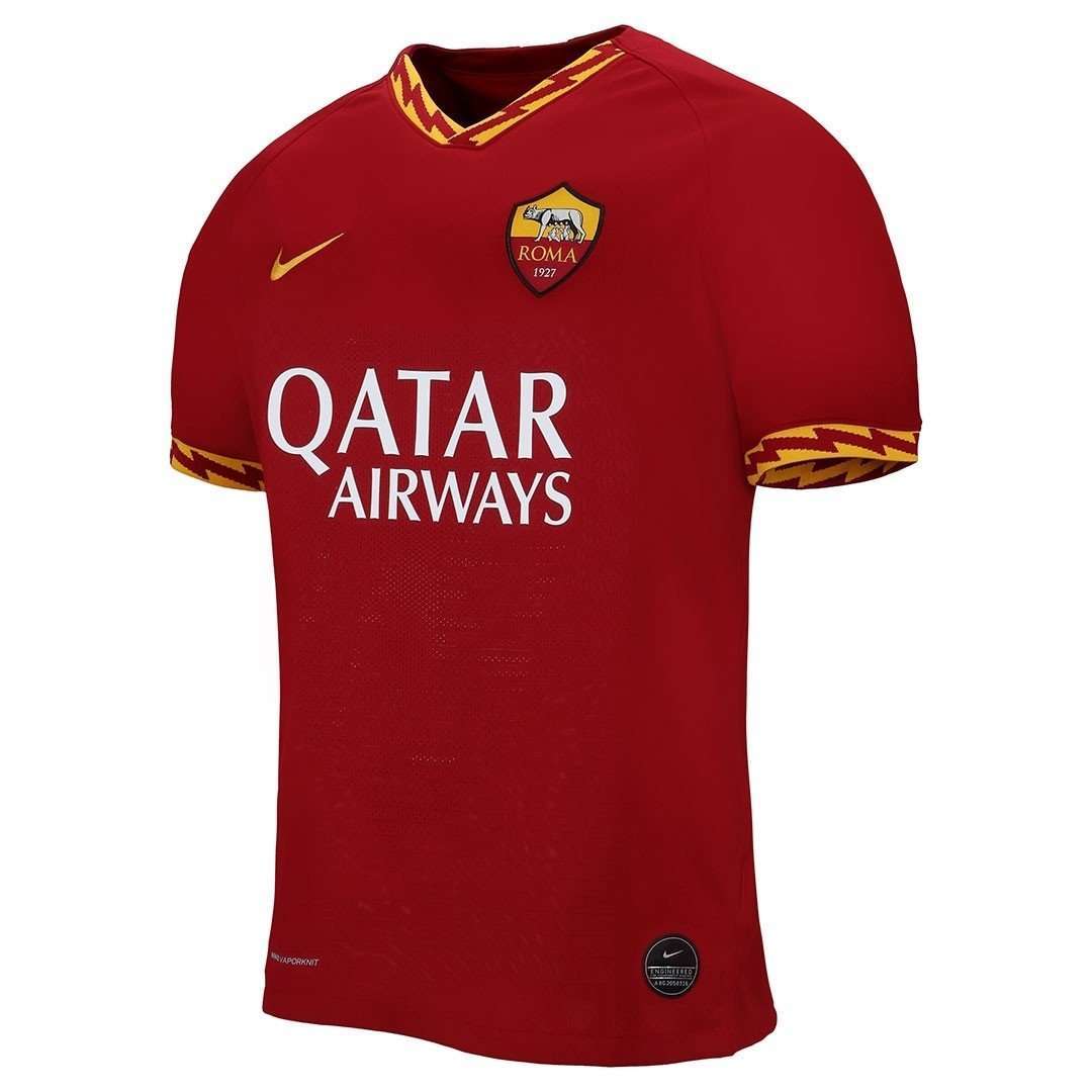 roma football club jersey