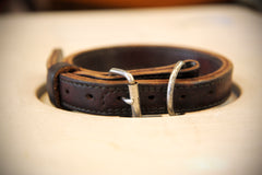 leather dog collar not personalized