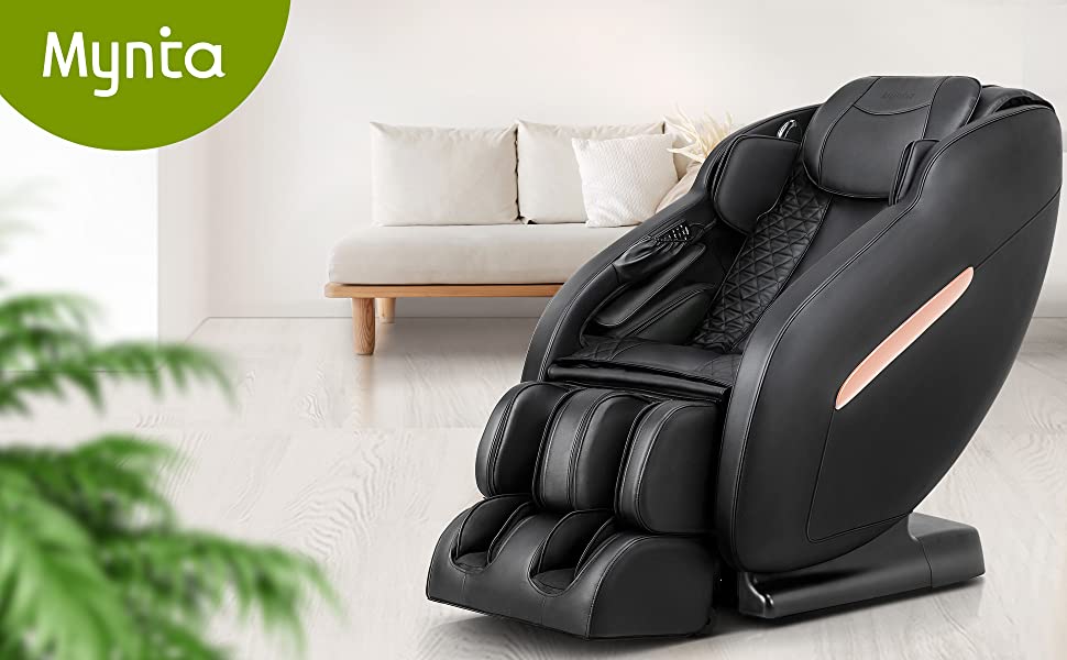 Mynta Full Body Massage Chair, SL-Track Recliner Chair with Thai Stret –  HelloMynt