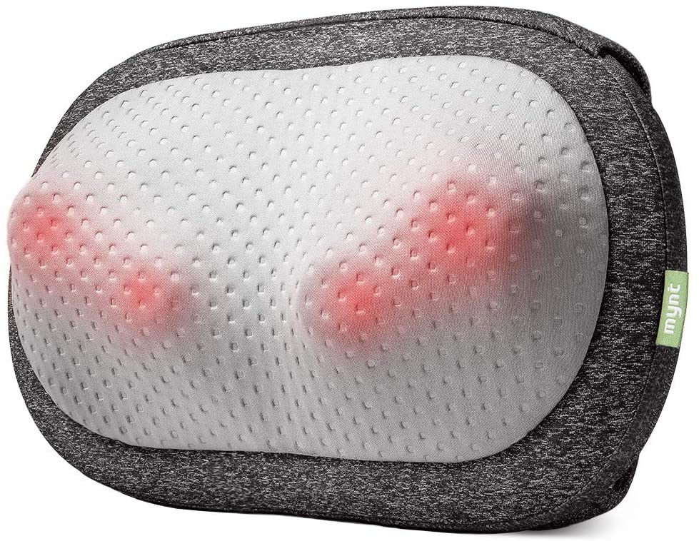 Mynt Shiatsu Massage Heated Pillow with 4 Massage Nodes – HelloMynt