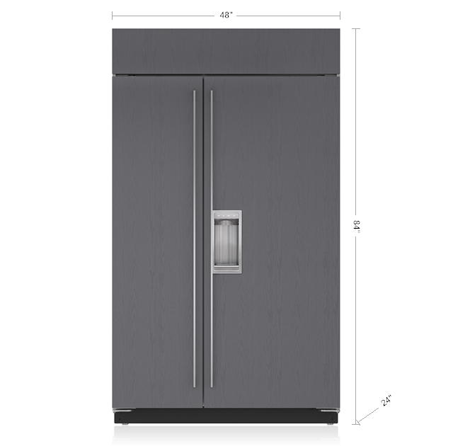 Sub Zero Bi 48sd O 48 Classic Side By Side Refrigerator Freezer With Mld