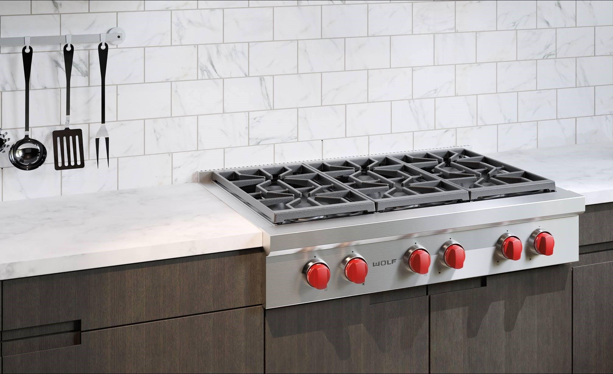 Wolf Srt366 36 Sealed Burner Rangetop 6 Burners Mountain Land