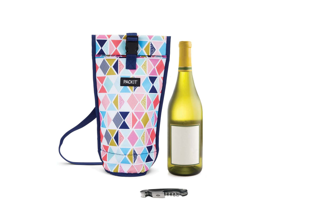 packit freezable wine cooler bag