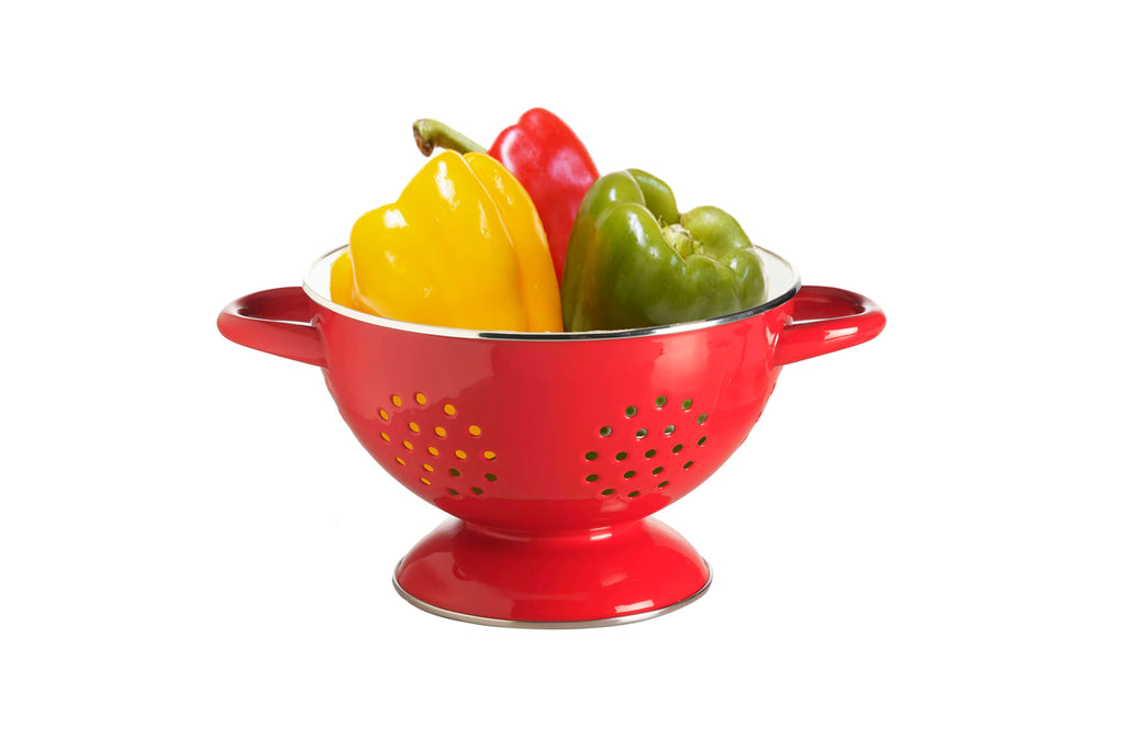 porcelain colander