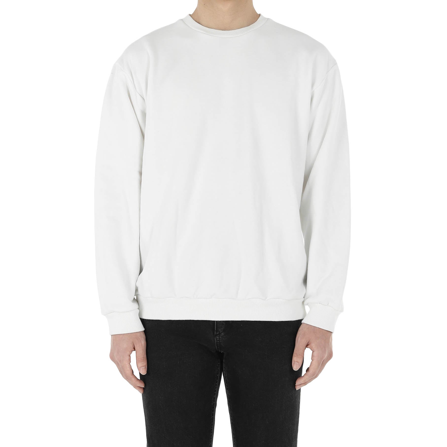 white pullover shirt